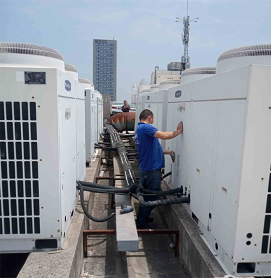 墨脱中央空调制热和不制冷系统维修方法